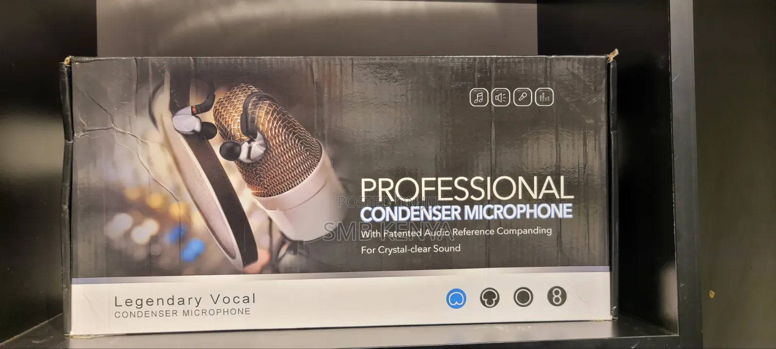 BM-800 Condenser Microphone Kit With USB Sound Card Stand-V8