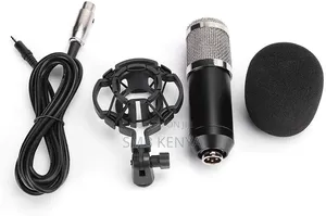BM-800 Condenser Microphone Kit With USB Sound Card Stand-V8