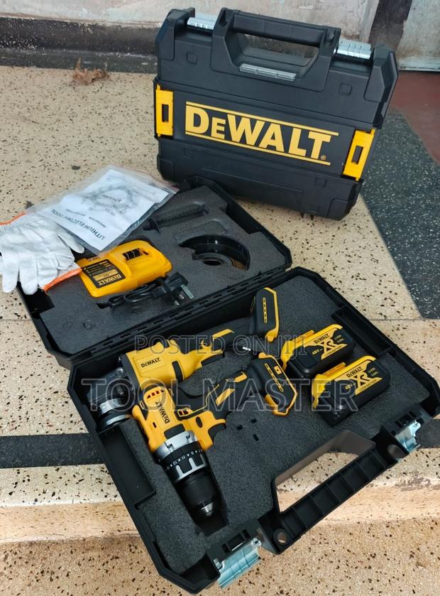DeWalt Cordless Drill Angle Grinder Combo Kit - main view