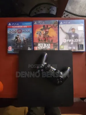 PS4 Slim One Pad 3 Games