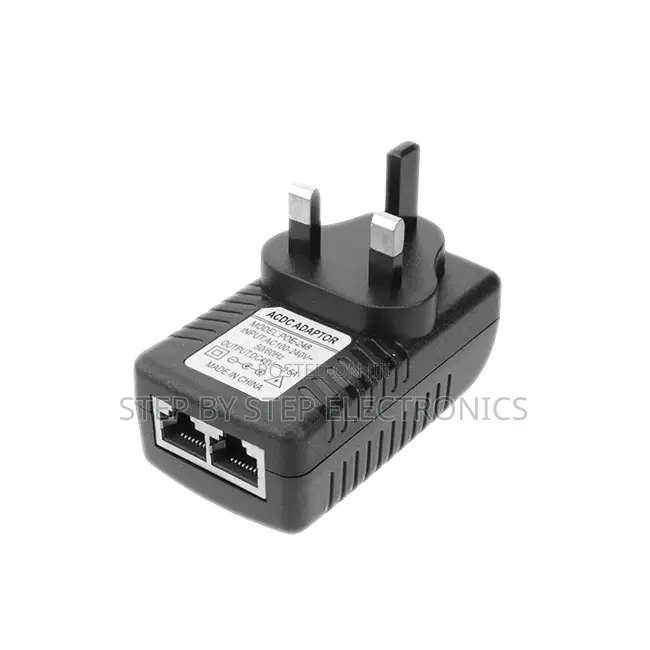 24v 1a Poe Injector Adapter Plug and Play Power Supply Device