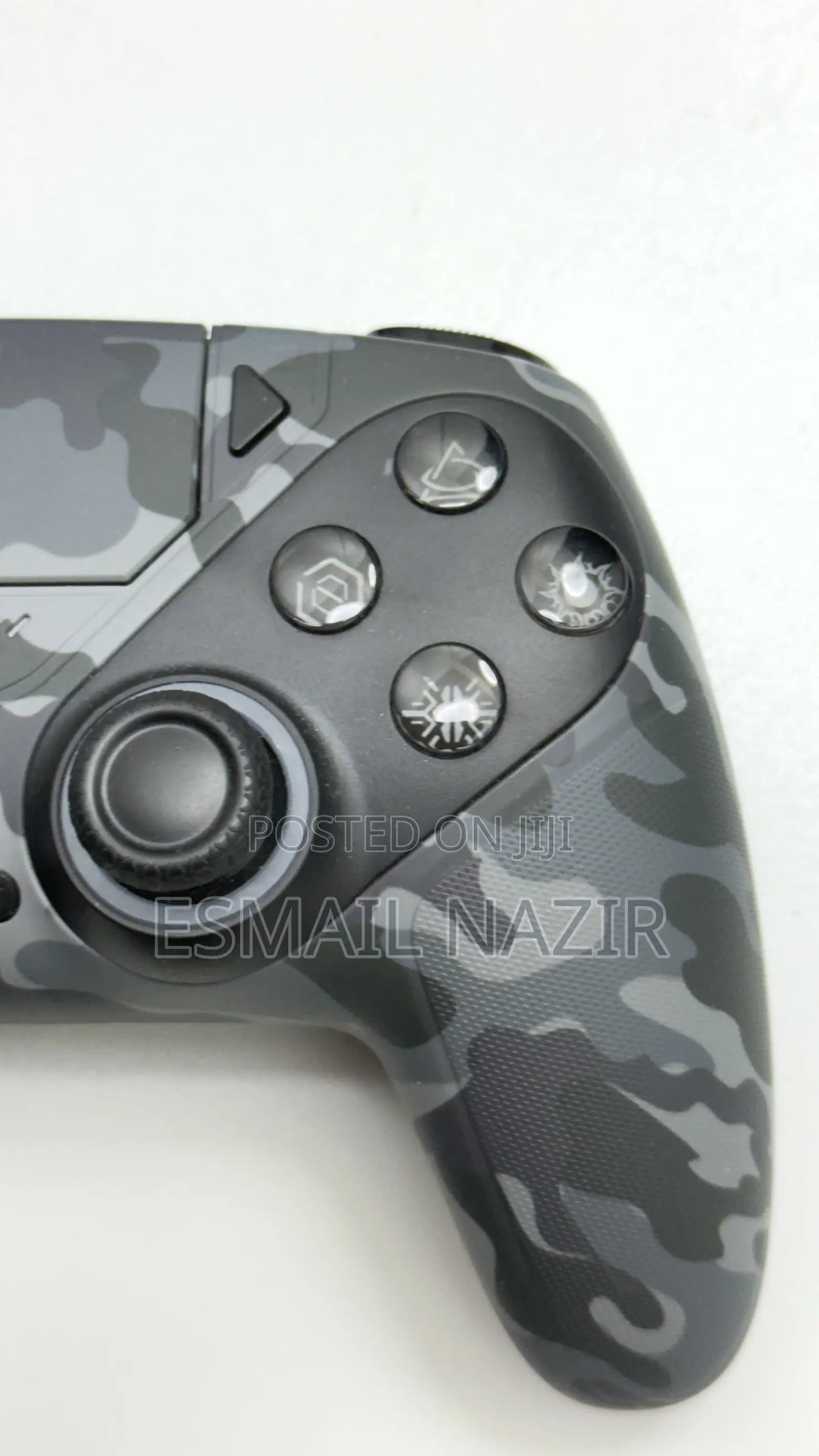 Gamerambo RGB Hall Effect Pro Controller for PS4 PS5 – GreyCamo