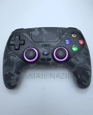 Gamerambo RGB Hall Effect Pro Controller for PS4 PS5 – GreyCamo