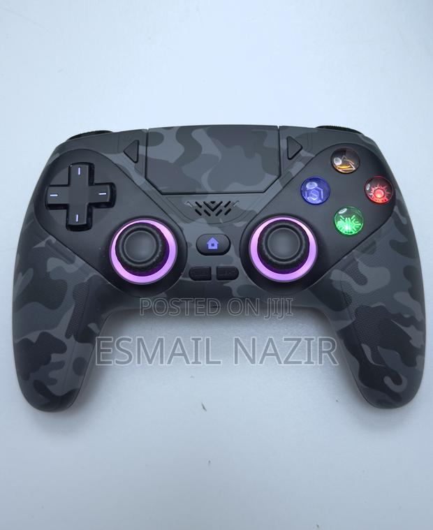 Gamerambo RGB Hall Effect Pro Controller for PS4 PS5 – GreyCamo - thumbnail 3