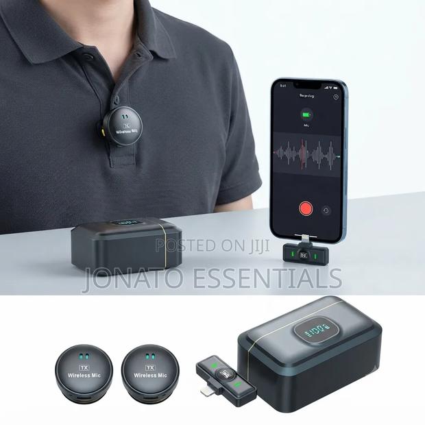 Wireless Lavalier Microphone for Content Creators