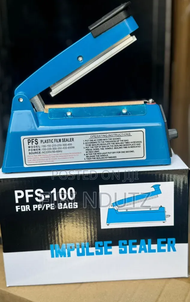 New Plastic Heat Sealer 100mm /Impulse Sealer 100mm