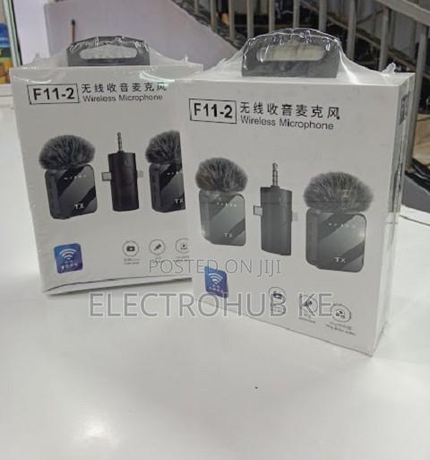 F11-2 Wireless Lavalier Mic for Android Live Streaming