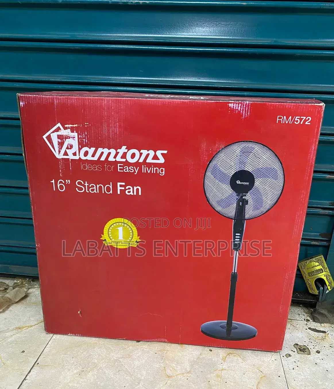 Ramtons RM/572 Black Econo Standing Fan