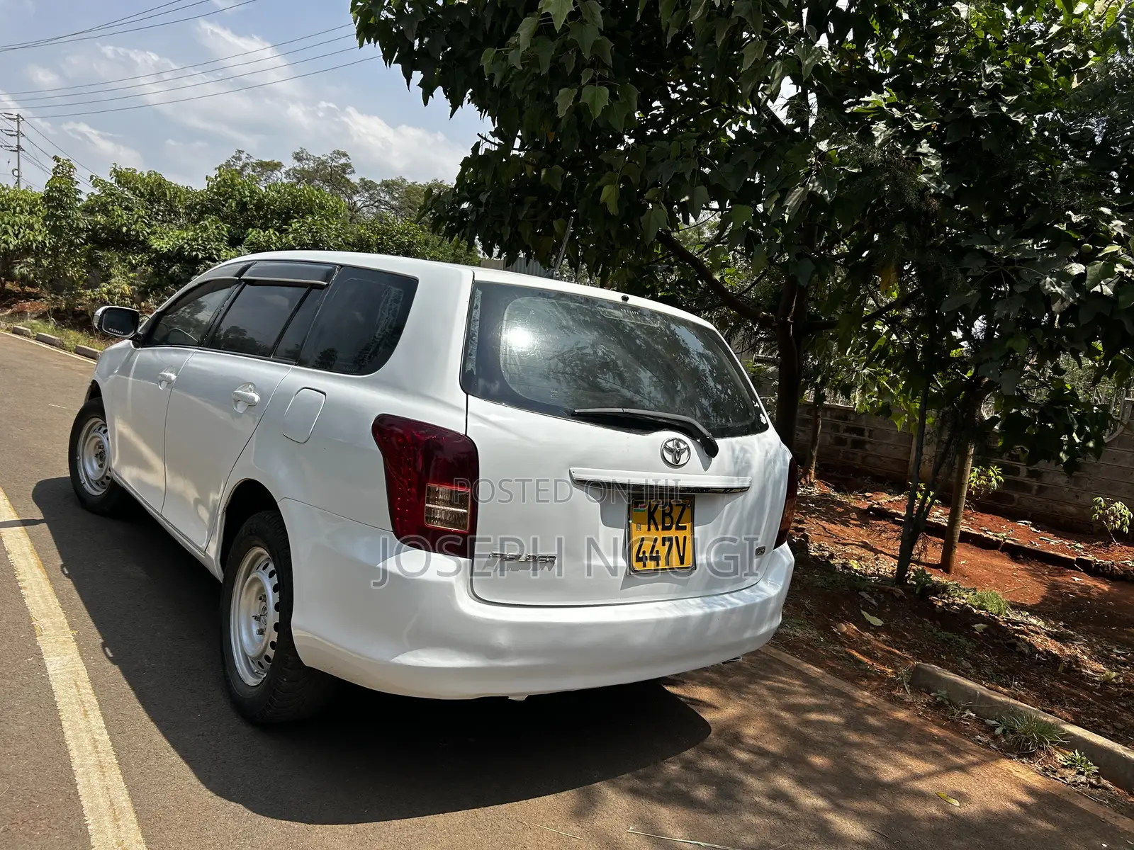 Toyota Corolla Fielder 1.5 Petrol AWD 2008 White