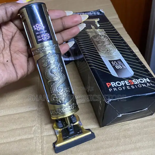Heavy Duty VINTAGE T9 Golden Dragon Metal Hair Clipper. Powerful
