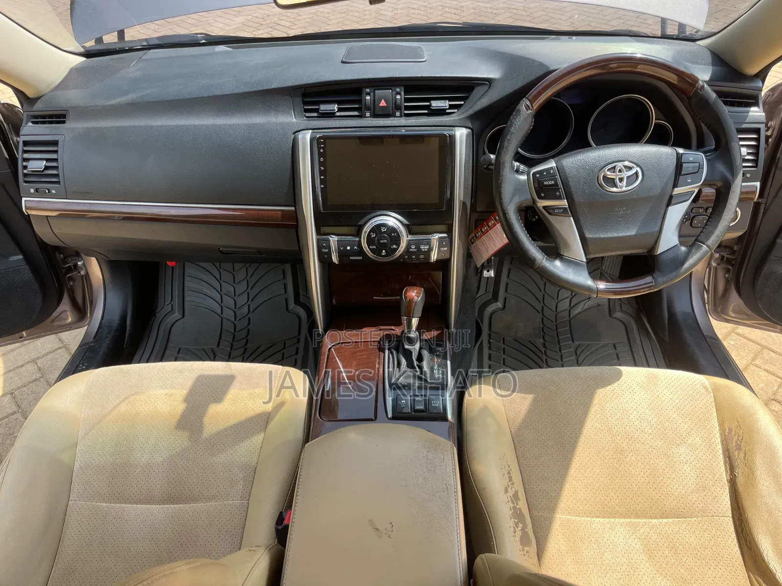 Toyota Mark X 2017 Brown