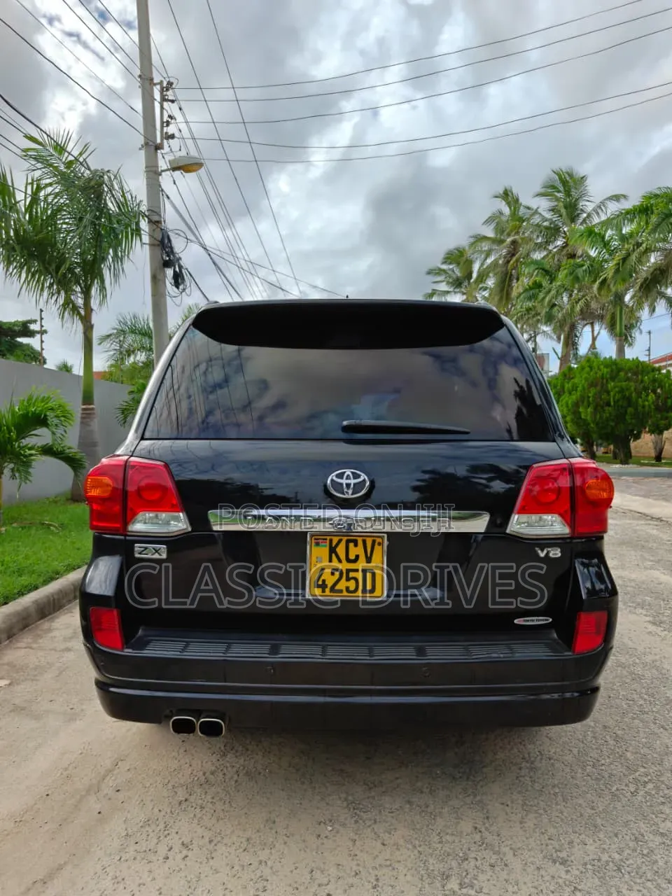 Toyota Land Cruiser 2012 Black