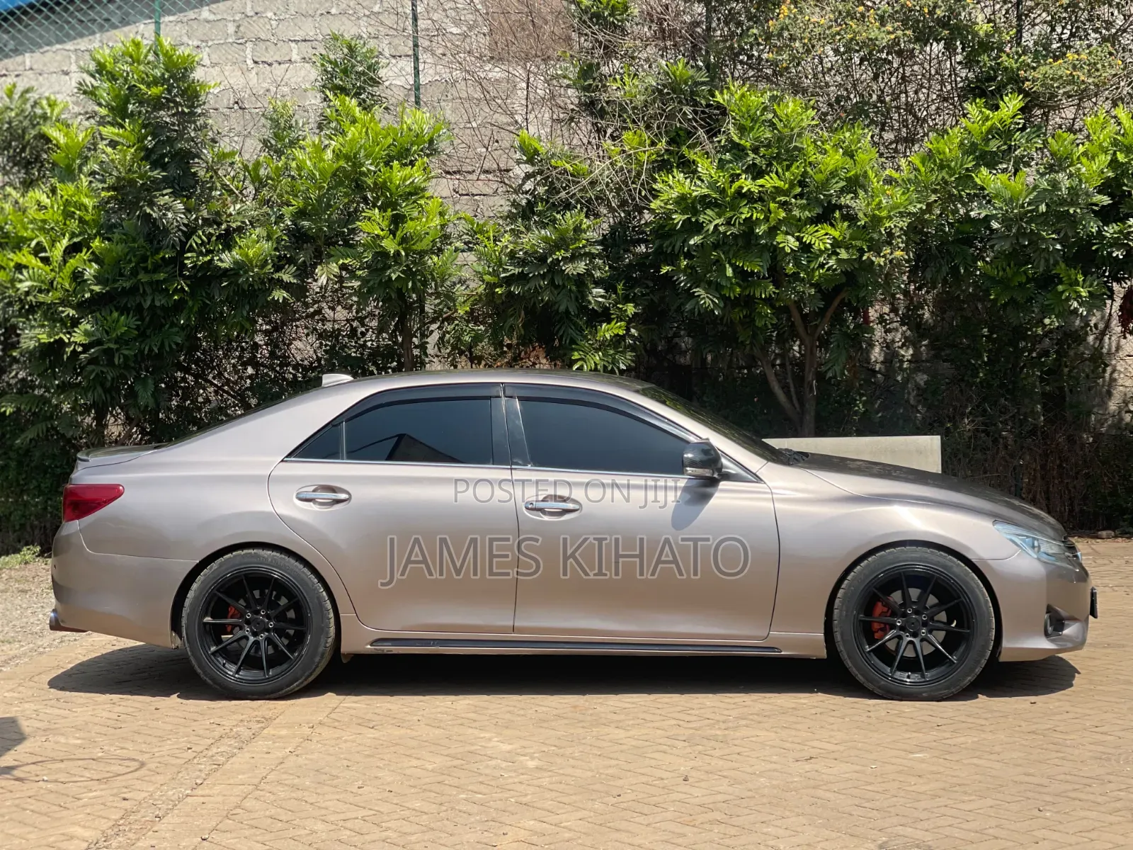 Toyota Mark X 2017 Brown