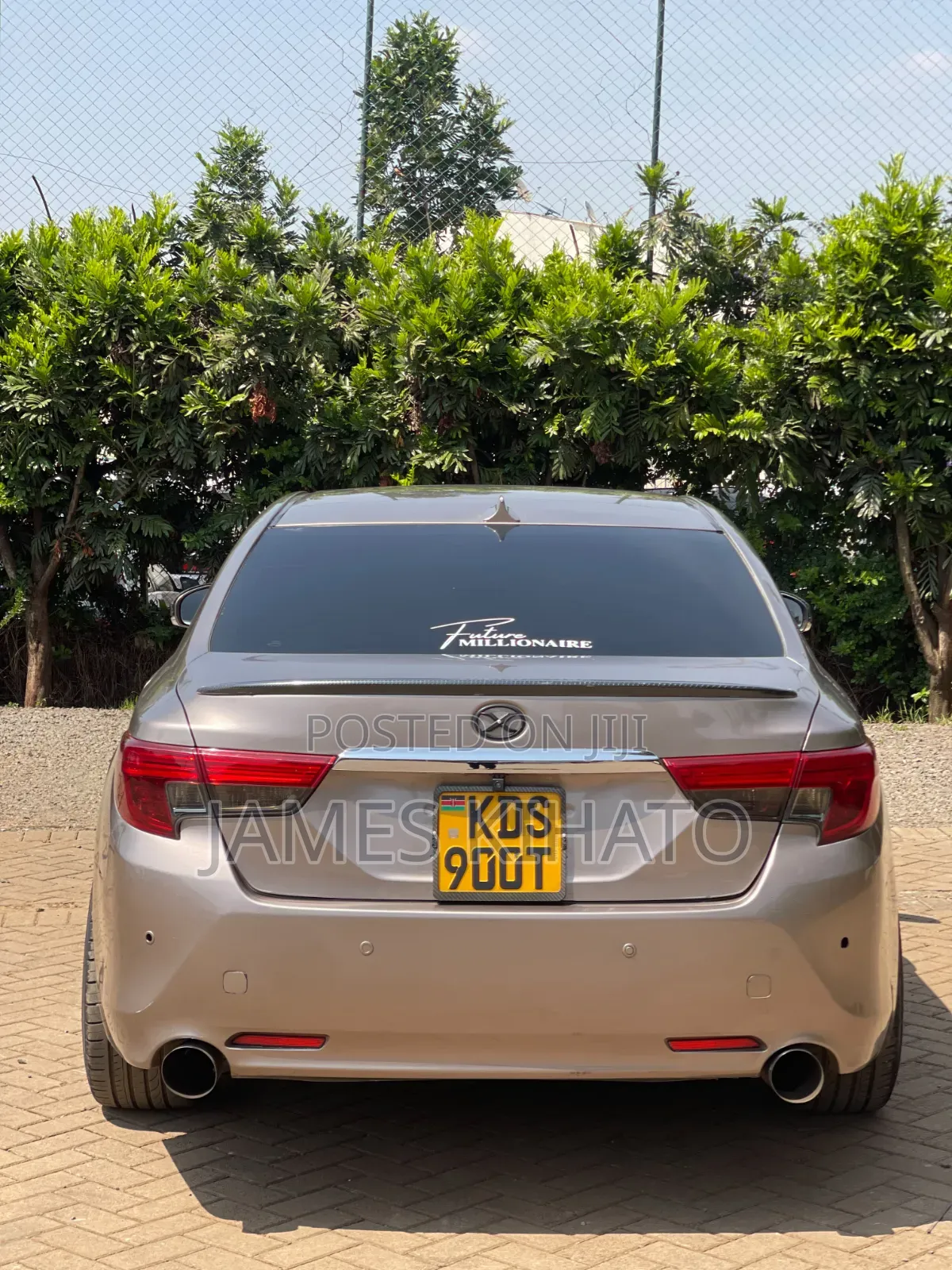 Toyota Mark X 2017 Brown