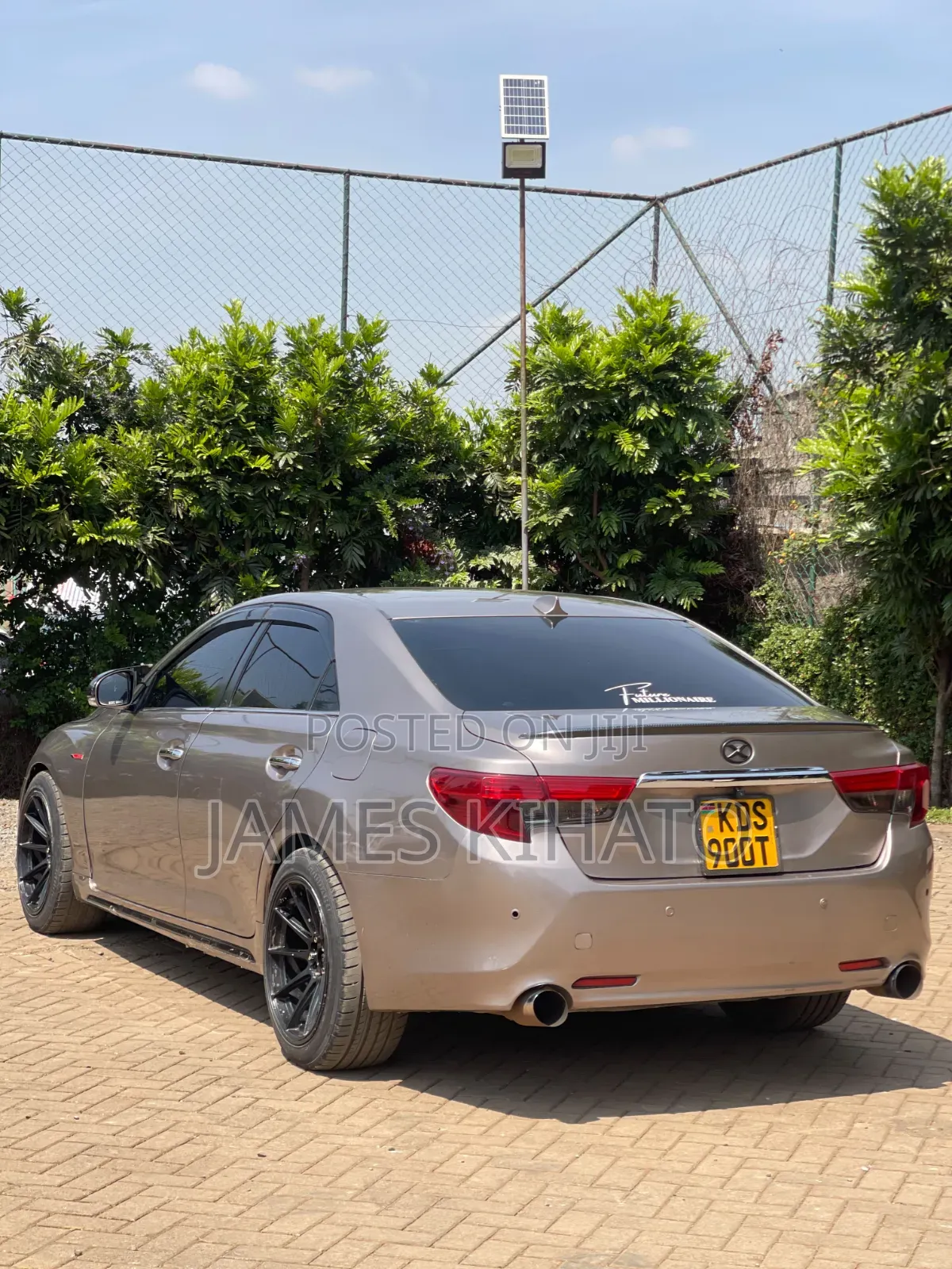 Toyota Mark X 2017 Brown