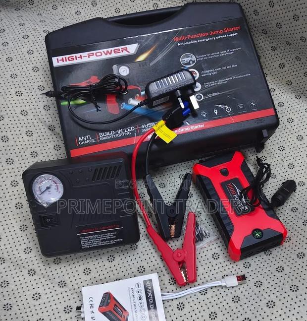 Jump Starter Kit,Professional-Grade Jump Starter Kit – Compact Power