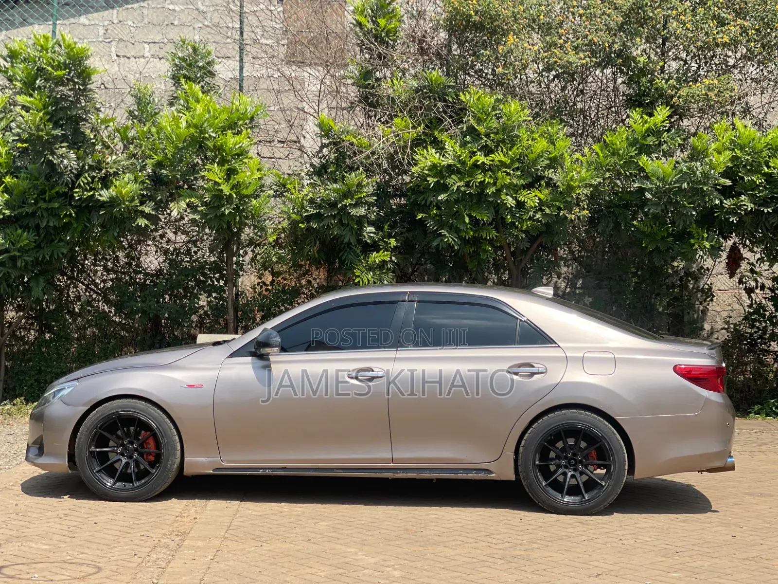 Toyota Mark X 2017 Brown
