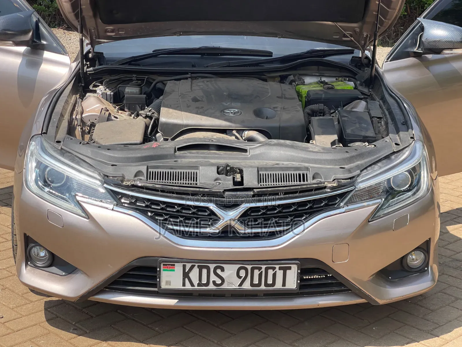 Toyota Mark X 2017 Brown