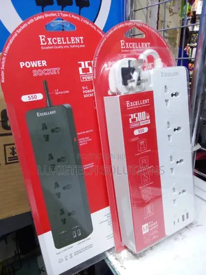 Excellent Extension Cable Professional 2500watts Power Socket