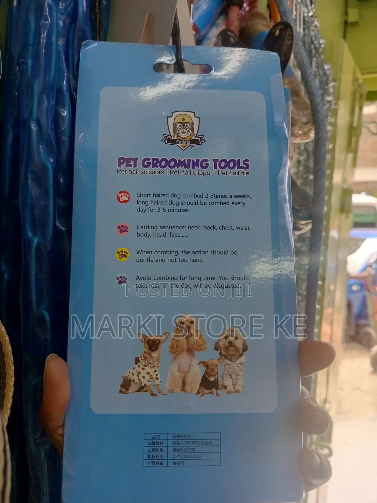 Dog/Cat Detangler Double Sided Brush/Dematting Pet Brush