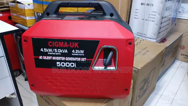 Cigma 5000i 5kva Inverter Silent Generator