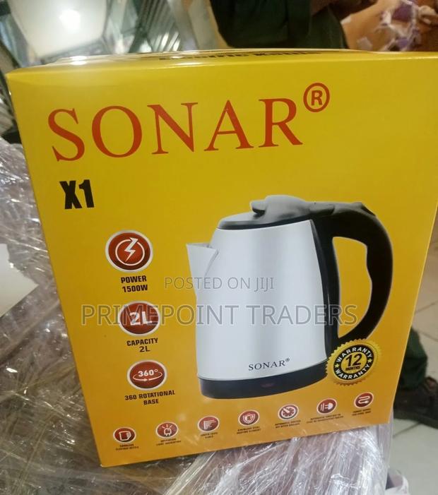 Large Capacity Sonar 2L Electric Kettle for Home Office - thumbnail 2