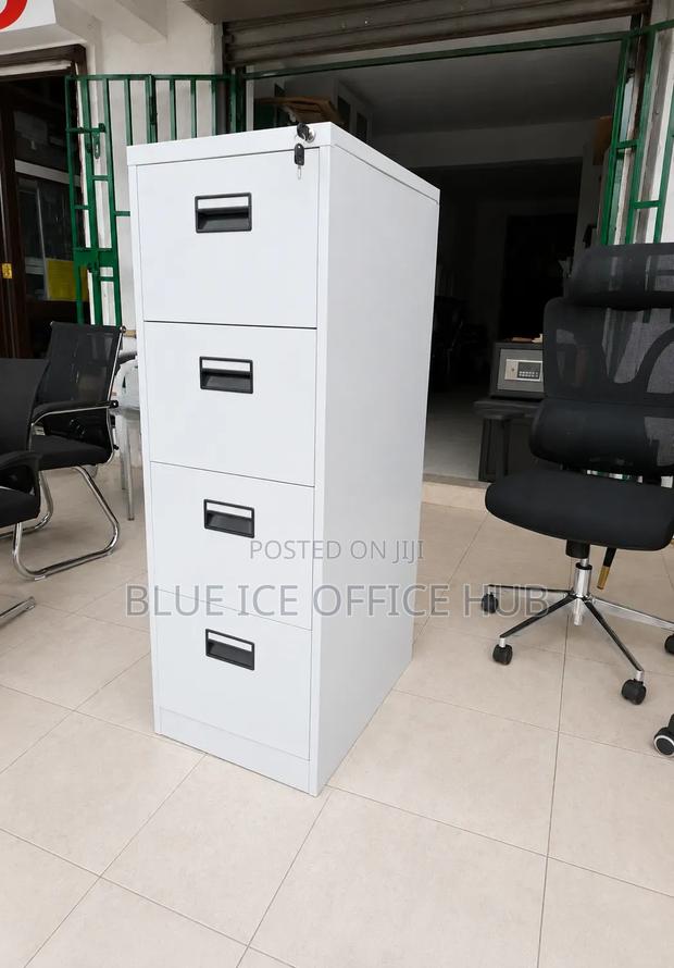Heavy Duty Quality 4 Drawer Lockable Cabinet - thumbnail 2