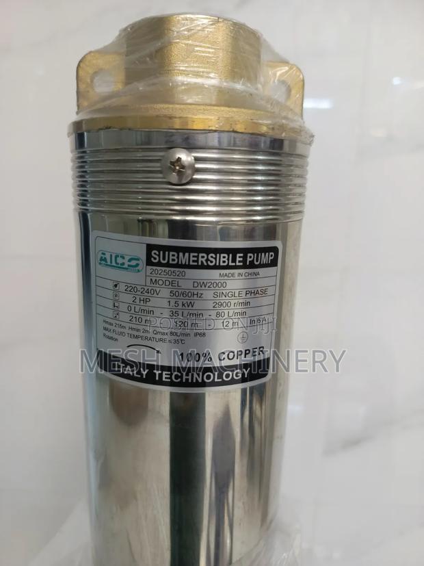 AICO DW2000 Deep Well Submersible Pump - thumbnail 3