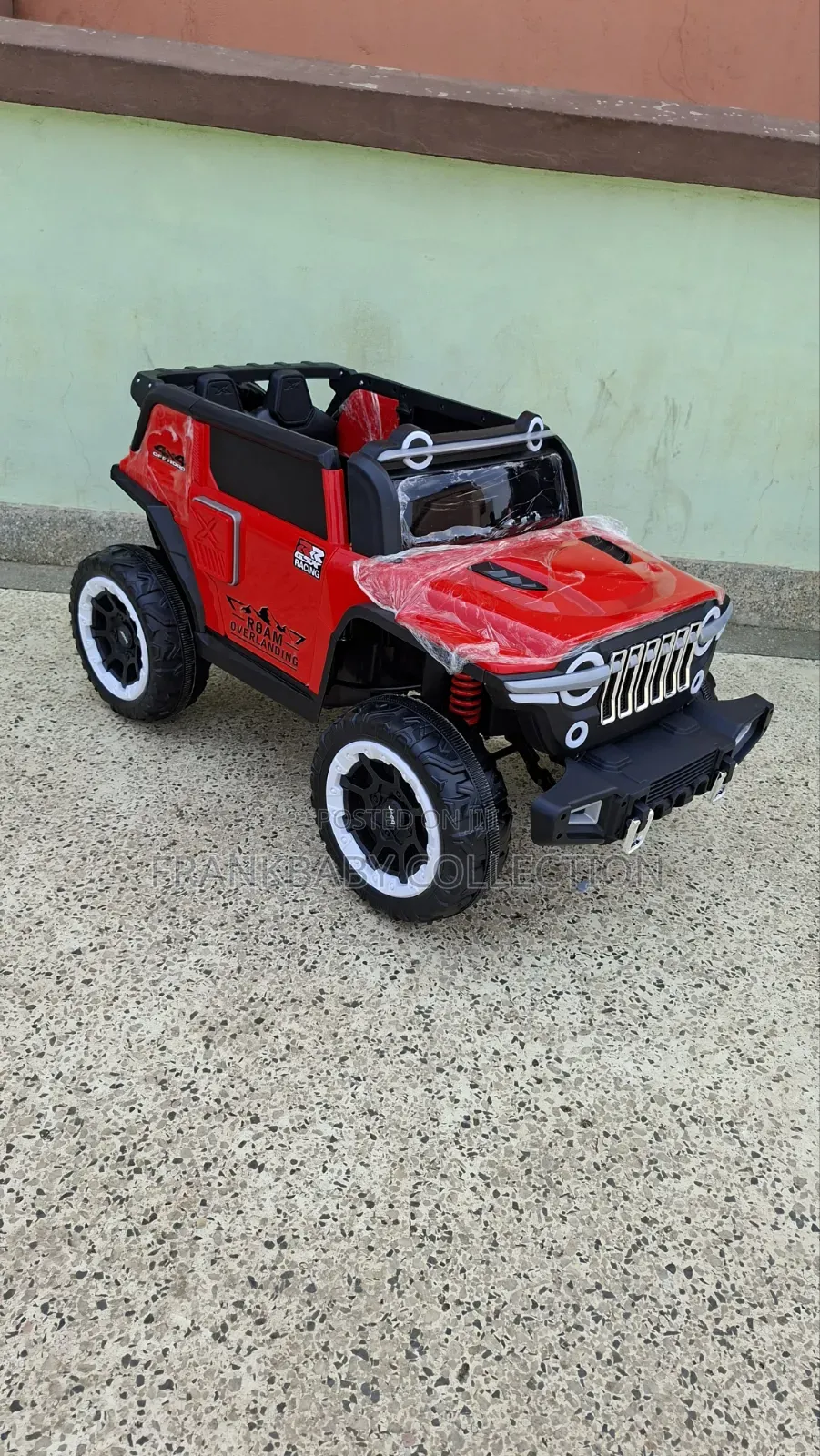Kids Electric Ride-on Jeep Car 12V Rechargeable Off-Road Toy