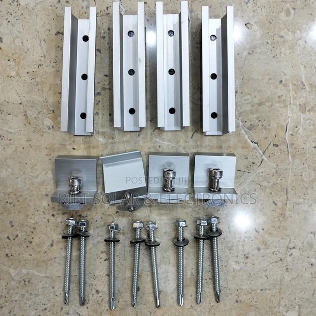 Full Set Smart Rails for One Solar 4 End Clamps 4 Mini Rails - thumbnail 2