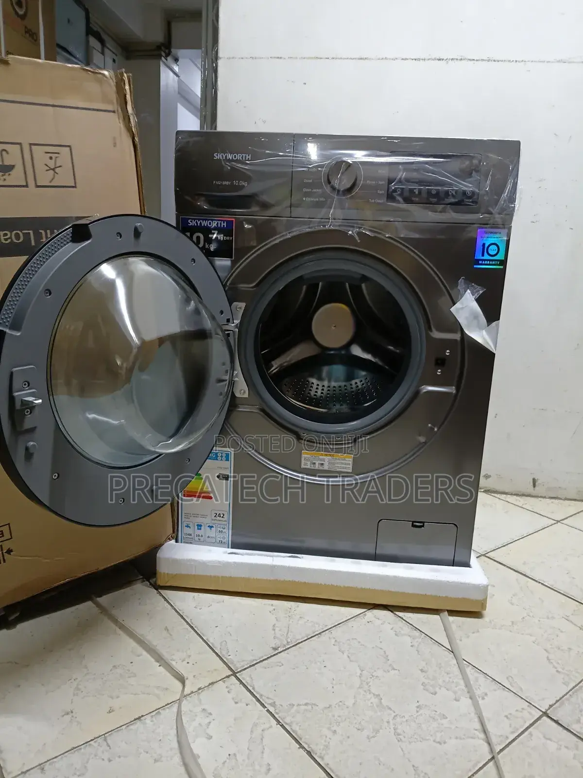 Washing Machine Skyworth 10kg Automatic Front Load Washer