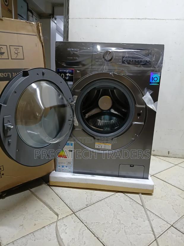 Washing Machine Skyworth 10kg Automatic Front Load Washer - thumbnail 2