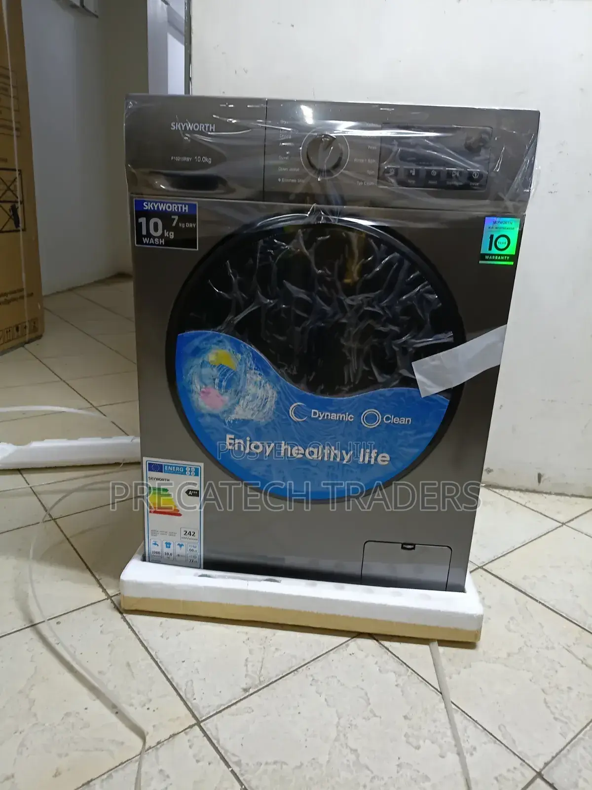 Washing Machine Skyworth 10KG Front Loader With Multiple Wash Program