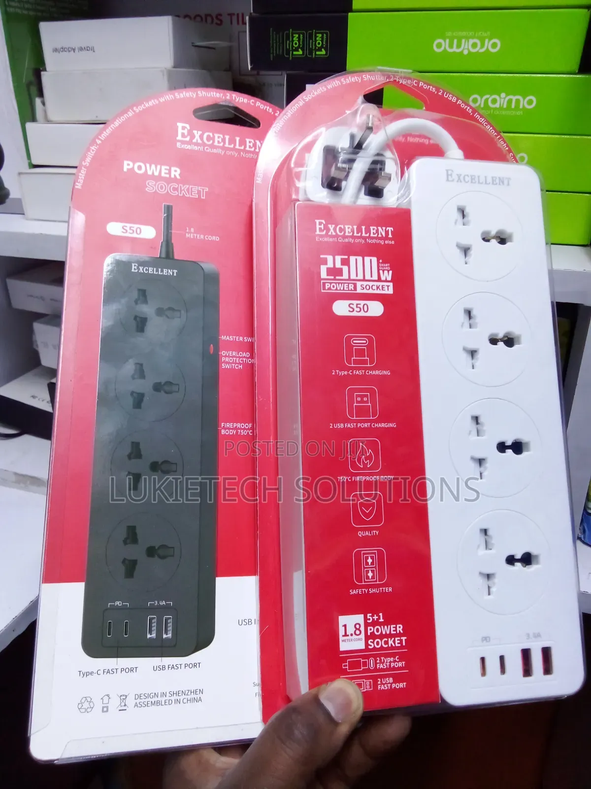 Excellent Extension Cable 2500watts High Quality and Reliable