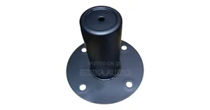 Black Metal Speaker Stand Top Hat Cabinet Pole Mount Adapter