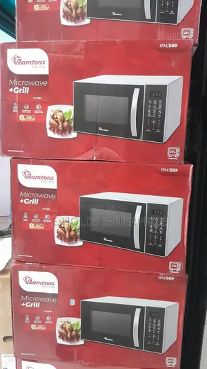1000watts - Ramtons Countertop Microwave Oven With Grill 23 Litres