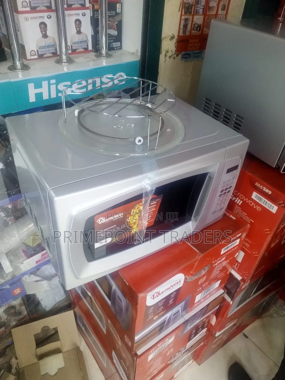 Ramtons Microwave 20 Litres With Grill 2-in-1 Microwave