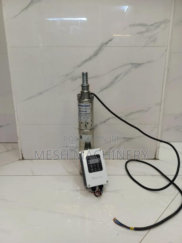 DC Solar Brushless Screw Submersible Borehole Pump