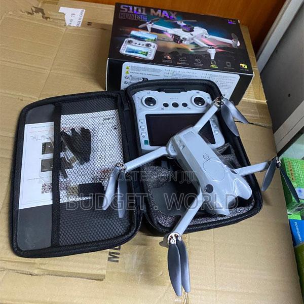 S101 GPS Style Foldable Drone With Dual HD Cameras Screen Controlle