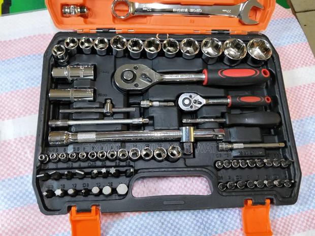 Chrome 82 PCS Socket Wrench Spanners - thumbnail 2