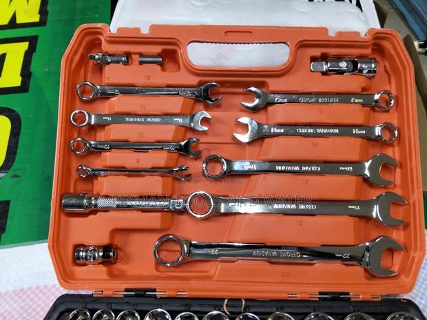 Chrome 82 PCS Socket Wrench Spanners - thumbnail 3