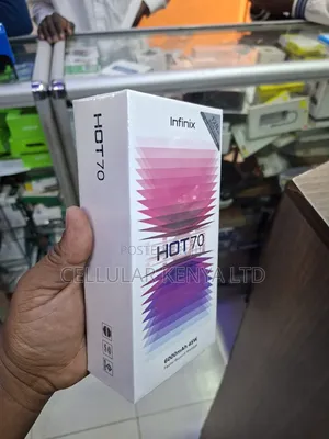 New Infinix Hot 70 128 GB Black