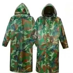 Heavy Duty Camouflage Raincoat Waterproof Poncho Rain Coat