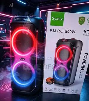 Syinix SYNDJ280TWD Powerful Bass Boom Party Speaker
