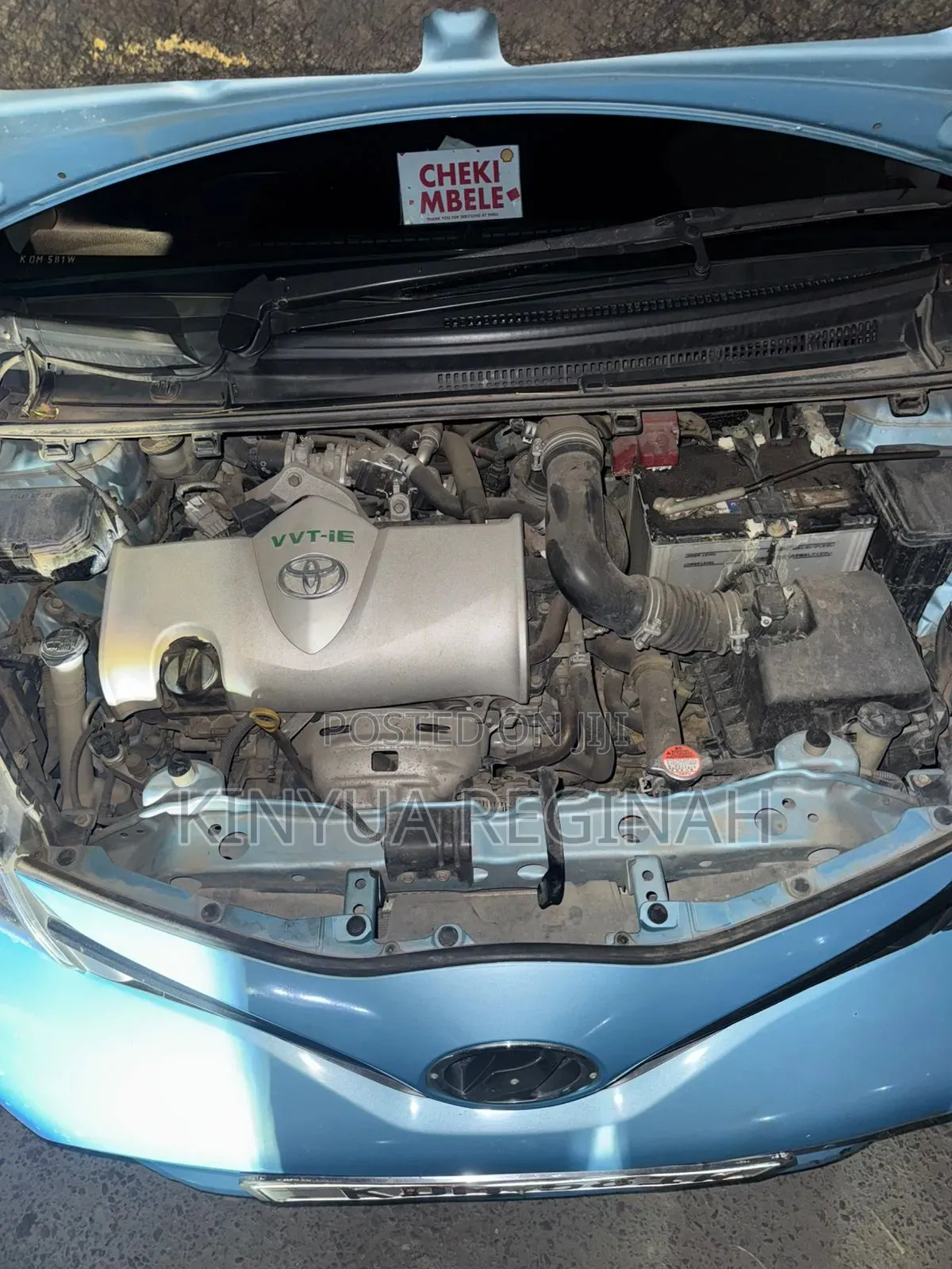 Toyota Vitz 2017 Blue