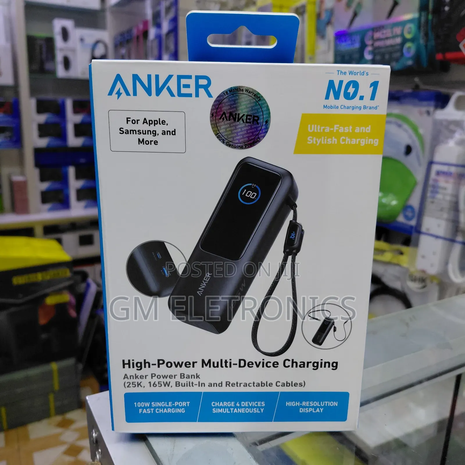 Anker 165W Ultra Fast Portable Power Bank.
