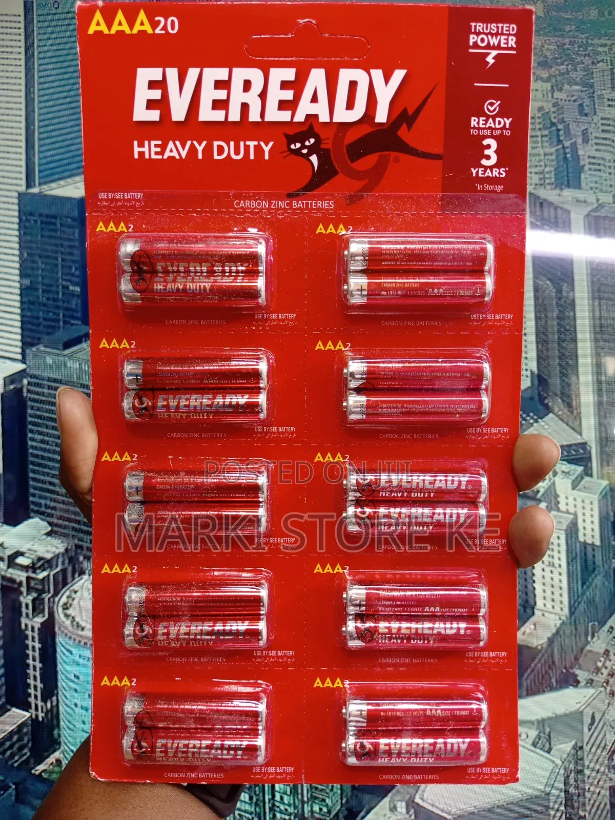 Eveready Batteries Aaa/Aa (10 Pieces)