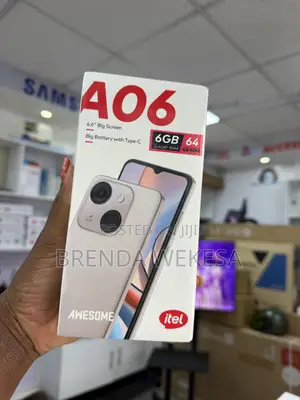 New Itel A06 64 GB Gray