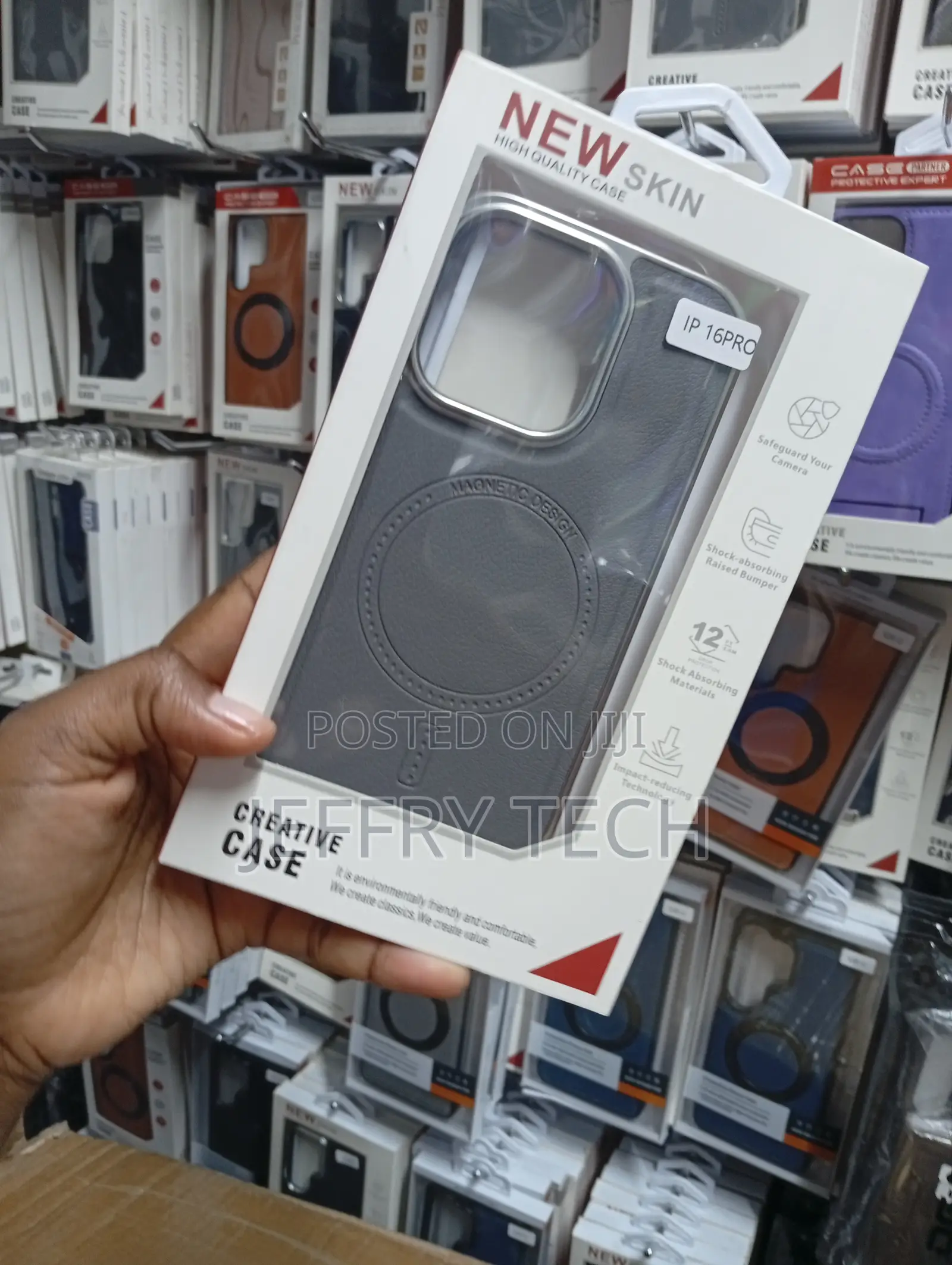iPhone 15 Pro Max New Skin Branded Magnetic Case
