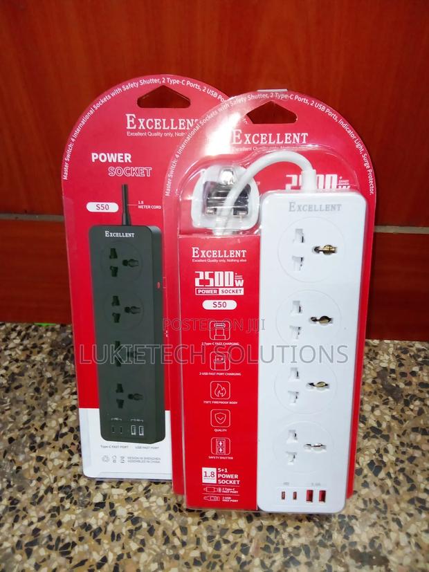 Professional Extension Cable With Surge Protector - thumbnail 2